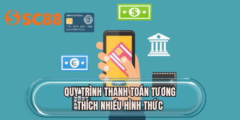 Quy trình thanh toán tương thích nhiều hình thức